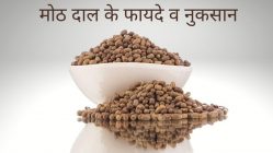 मोठ दाल के फायदे व नुकसान