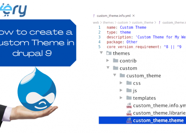 How to create a Custom Theme in drupal 9