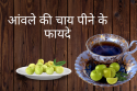 आंवले की चाय पीने के फायदे