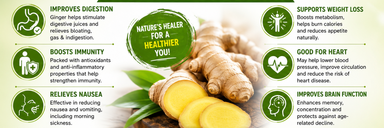 main benefits of eating ginger