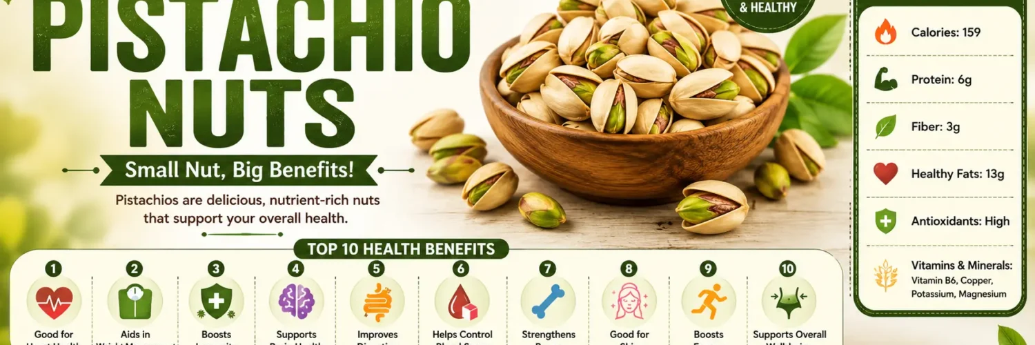benefits of pistachio nuts