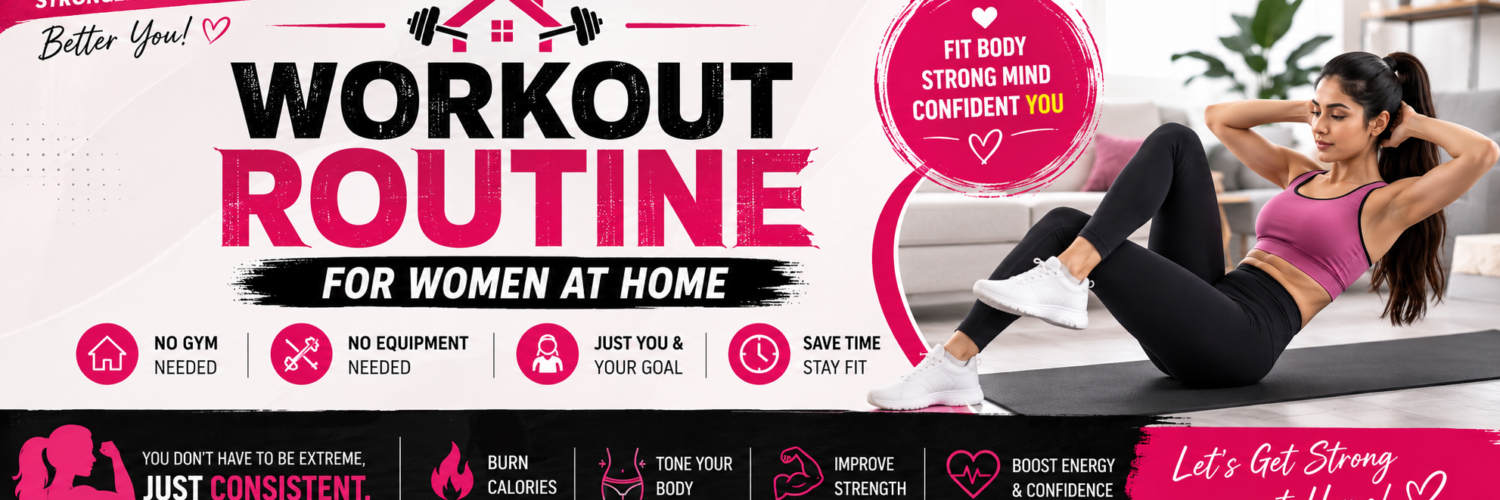 workout routine for women at home