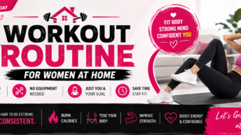 workout routine for women at home