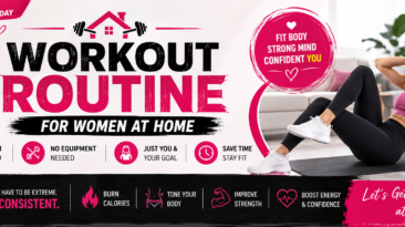 workout routine for women at home