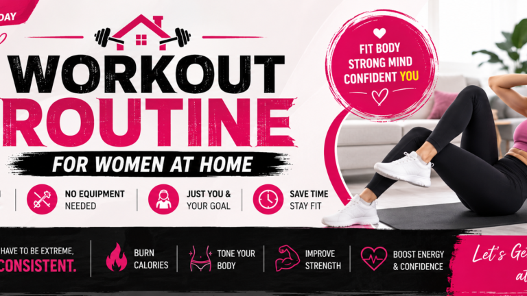 workout routine for women at home