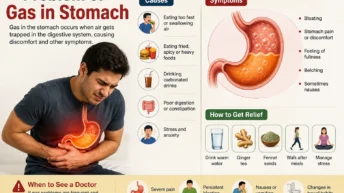 Problem of gas in stomach