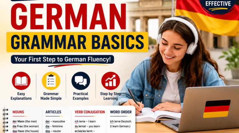 best learn german grammar basics